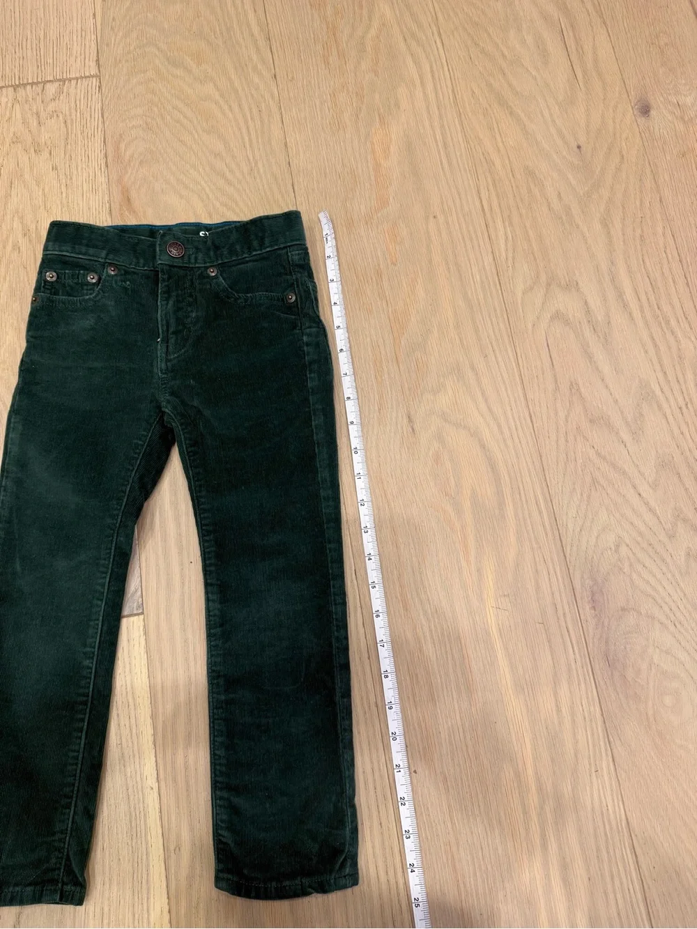 Crewcuts Kids Corduroy & Denim Trio - Green, Tan, Blue